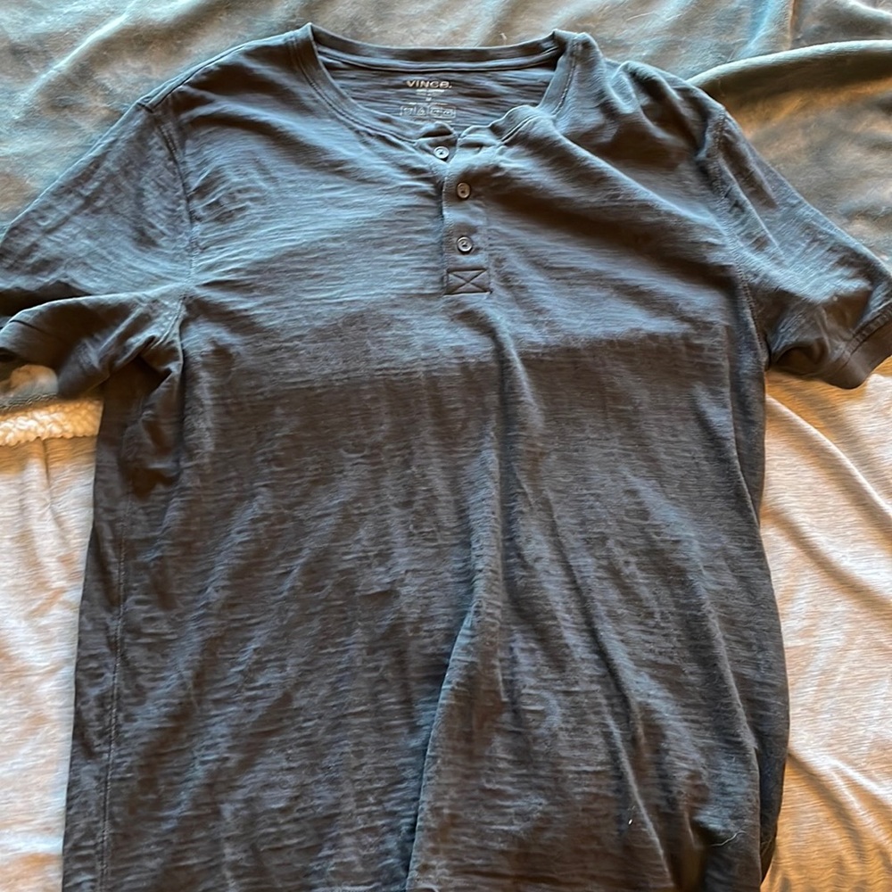 Vince brand short sleeve Henley